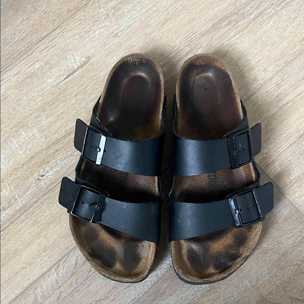 Birkenstock Black Double Strap Sandals